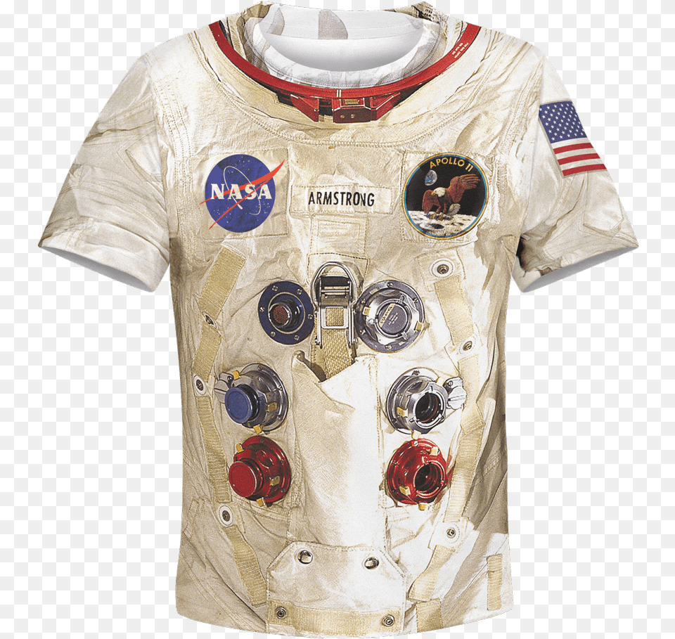3d Armstrong Astronaut Kid Full Print Hoodie T Shirt Neil Armstrong Hoodie, Clothing, T-shirt, Adult, Male Free Transparent Png