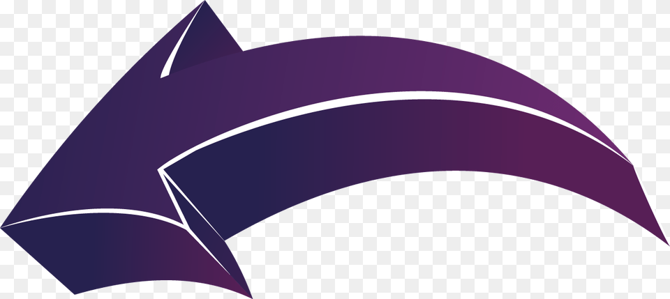 3d Arrow Purple, Logo, Animal, Fish, Sea Life Png