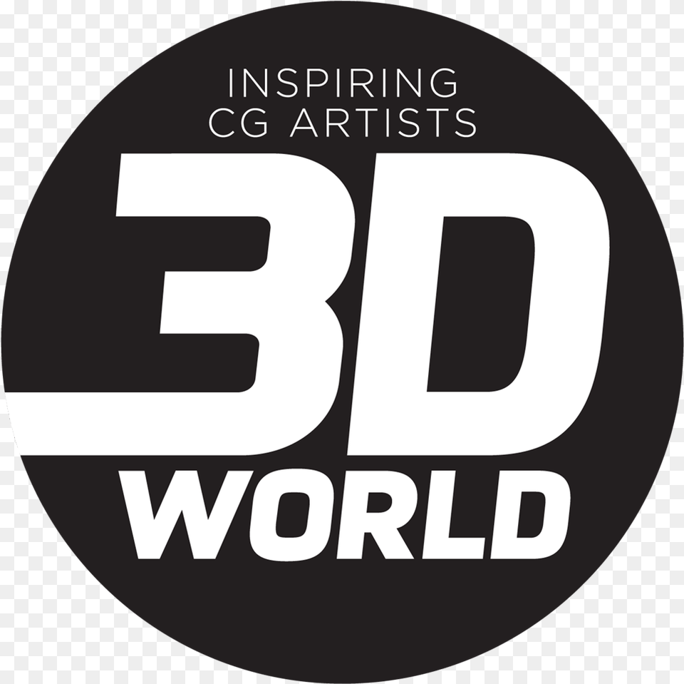 3d Art Competitions 3d World Magazine Logo, Disk Png Image