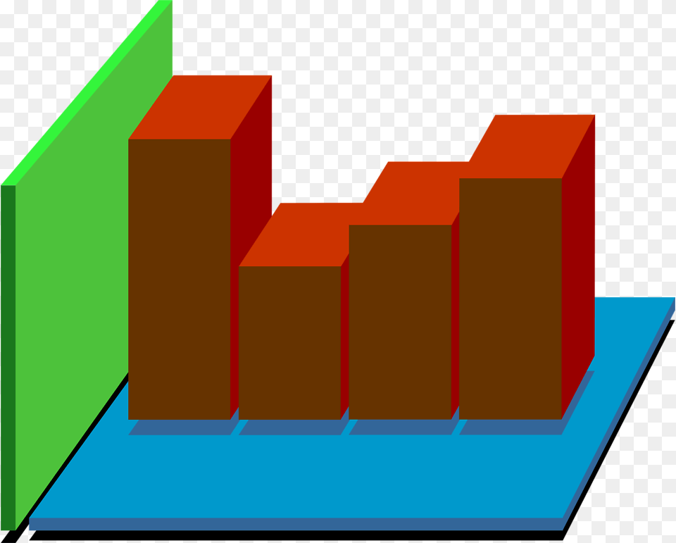 3d Bar Graph Bar Graph Transparent, Dynamite, Weapon Free Png