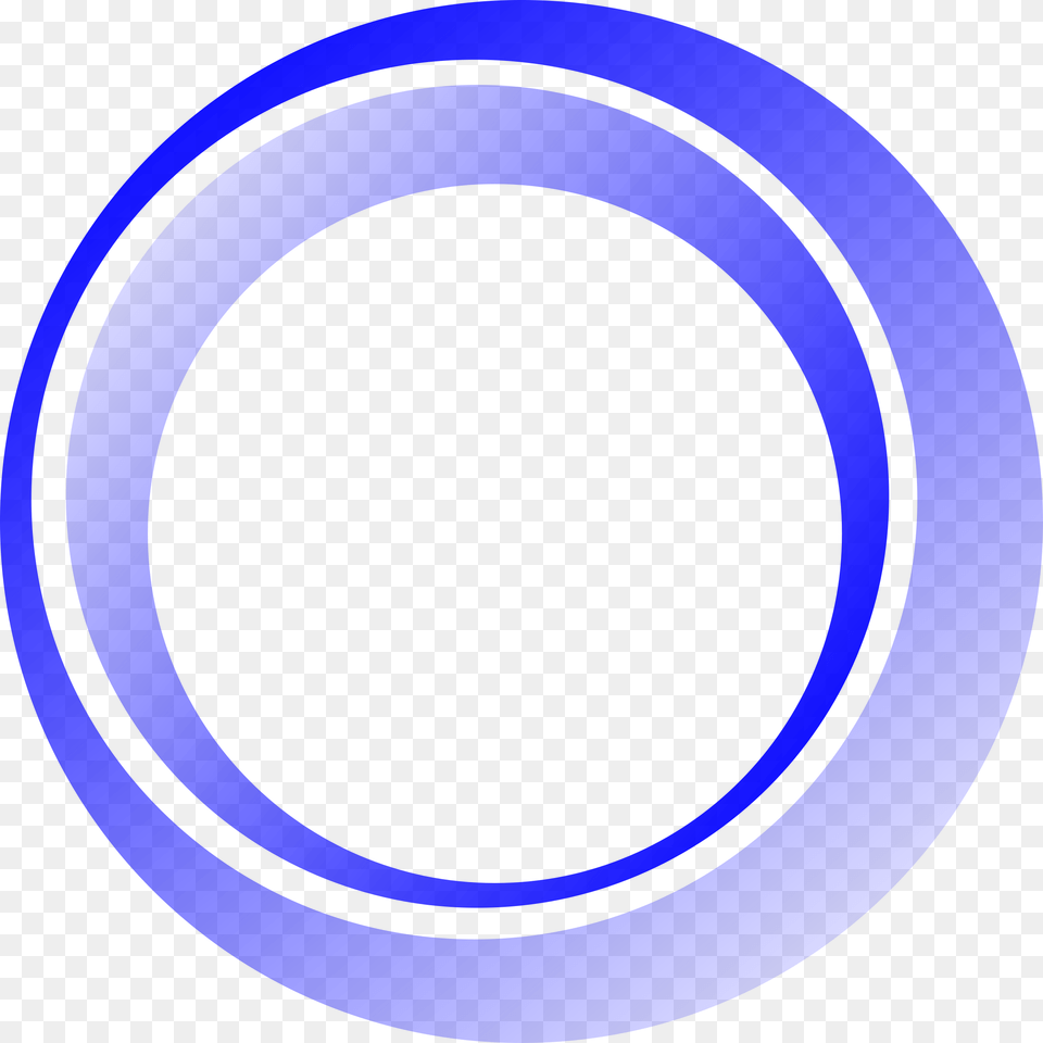 3d Blue Circle Abstract Vector Circles Png