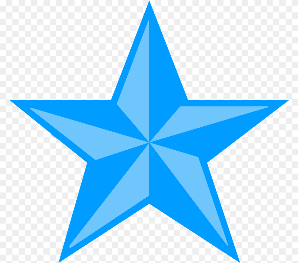 3d Blue Star Blue And Green Nautical Star, Star Symbol, Symbol Free Png Download