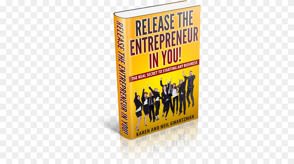 3d Book Coever Release The Entreprenuer In You Graphic Design, Publication, Adult, Female, Person Png