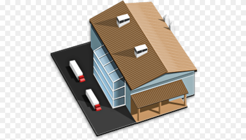 3d Building Icon, Vehicle, Truck, Transportation, Architecture Free Transparent Png