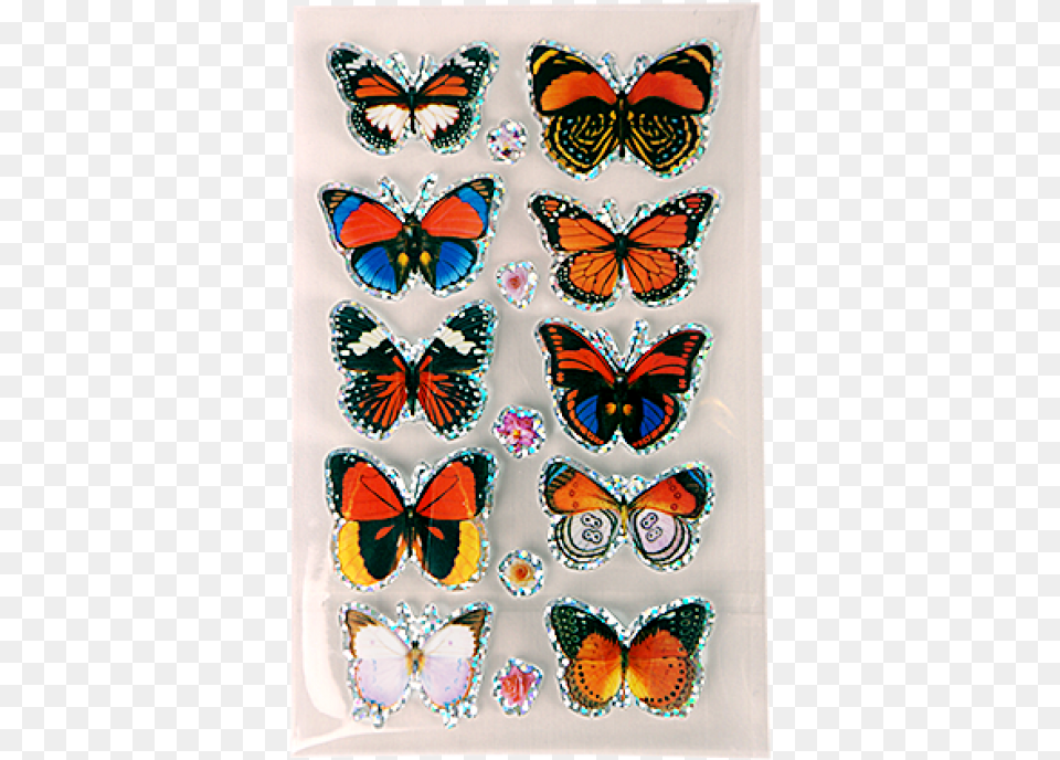 3d Butterfly Stickers Insect Lore 3d Butterfly Stickers, Accessories Free Png Download