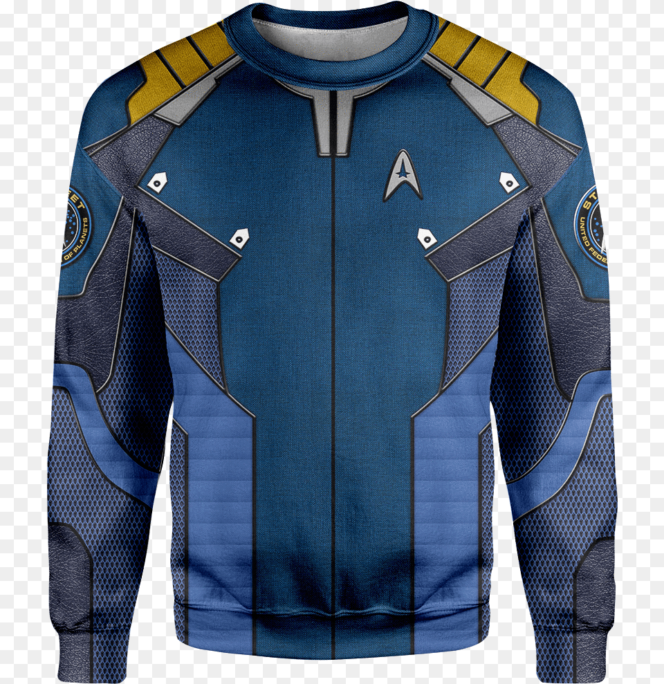 3d Captain Kirk Star Trek Beyond Full Print T Shirt Star Trek Full Print, Clothing, Coat, Jacket, Jersey Png Image