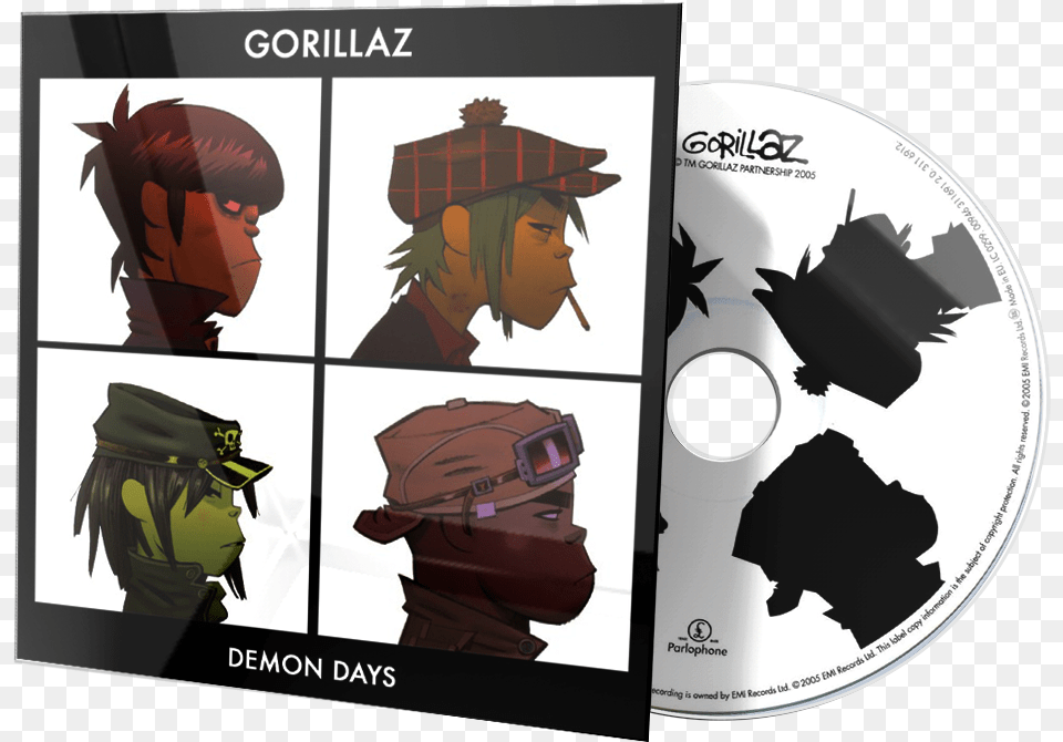 3d Case Edit Icon Gorillaz Cd, Adult, Person, Female, Woman Free Png Download