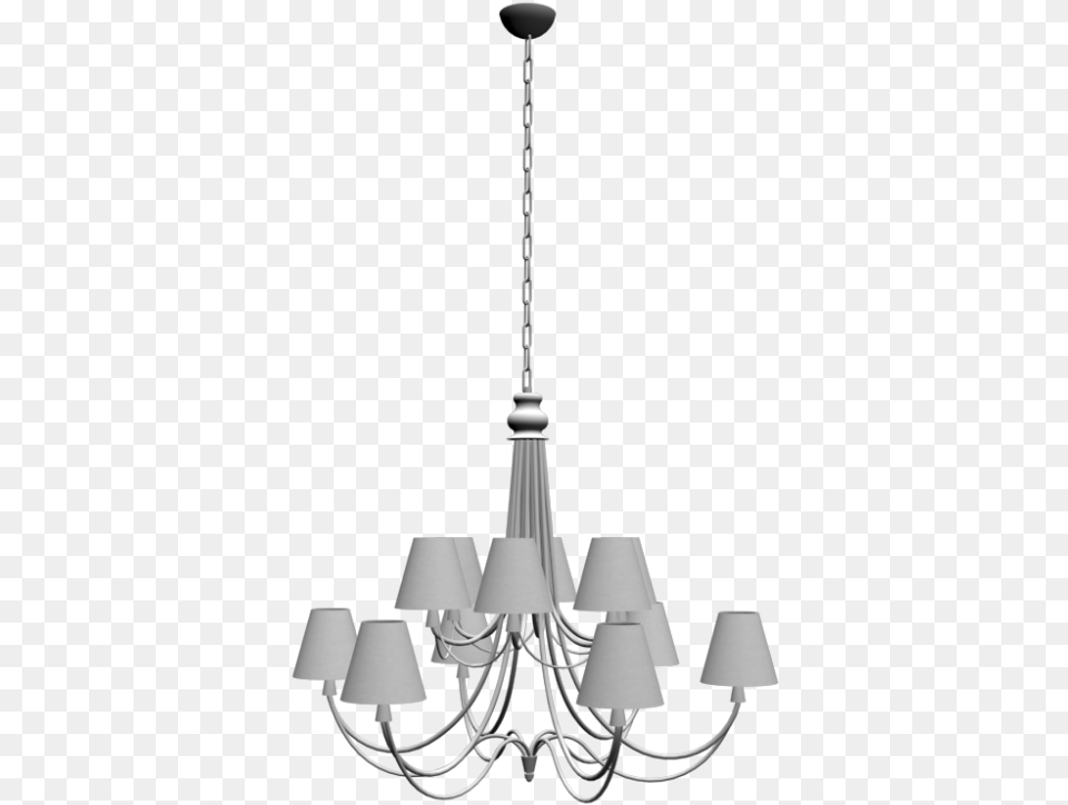 3d Chandelier 2 Image Chandelier, Lamp Free Png