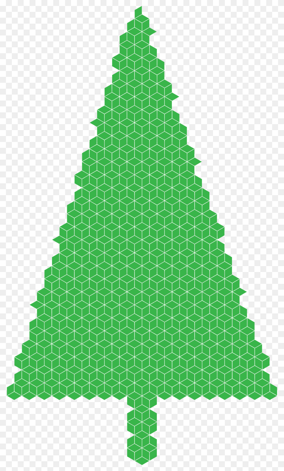 3d Christmas Tree Clipart, Plant, Green, Triangle, Christmas Decorations Png