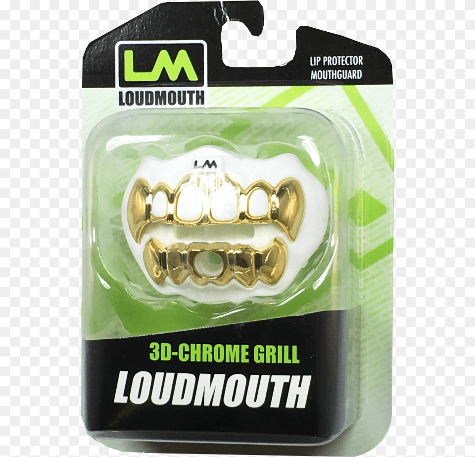 3d Chrome Grill Loudmouth Loud Mouth Guards 3d Chrome Grill Loudmouth, Logo Free Png Download