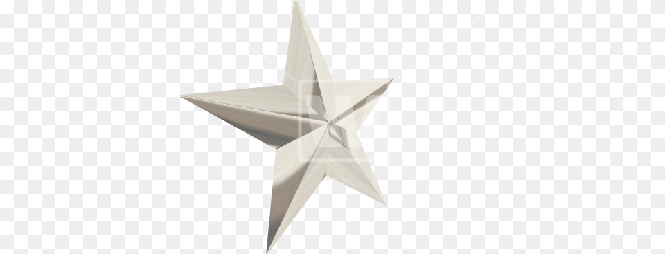 3d Chrome Star Chrome Star Full Size Download Origami, Star Symbol, Symbol, Appliance, Ceiling Fan Free Png