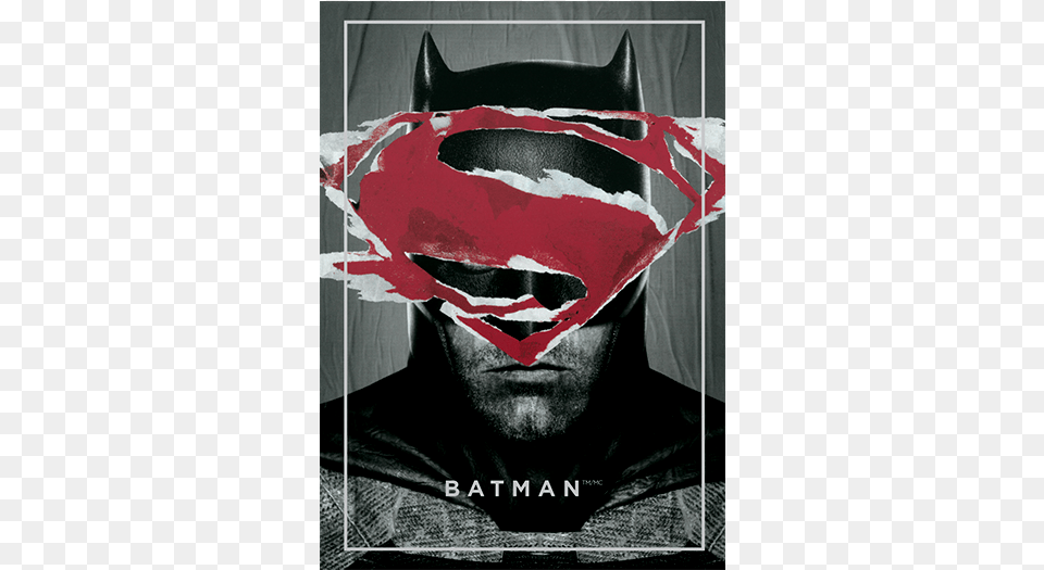 3d Coin Posters De Batman V Superman, Advertisement, Poster, Adult, Male Free Png Download