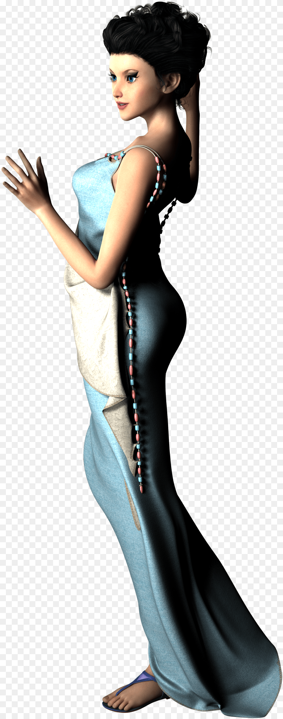 3d Computer Graphics, Adult, Person, Gown, Formal Wear Free Transparent Png