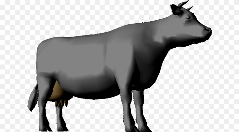 3d Cow, Animal, Bull, Mammal, Person Free Transparent Png