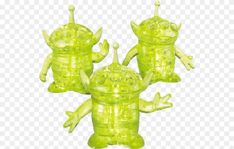 3d Crystal Puzzle 3 D Toy Story Alien Puzzle, Green, Cup, Baby, Person Free Png Download