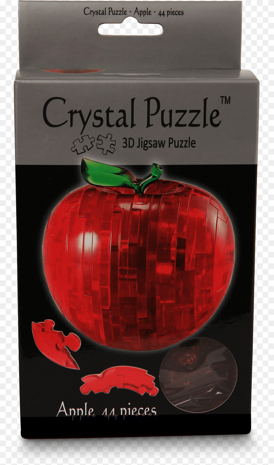 3d Crystal Puzzle Crystal Puzzle Apple, Food, Fruit, Plant, Produce Free Png