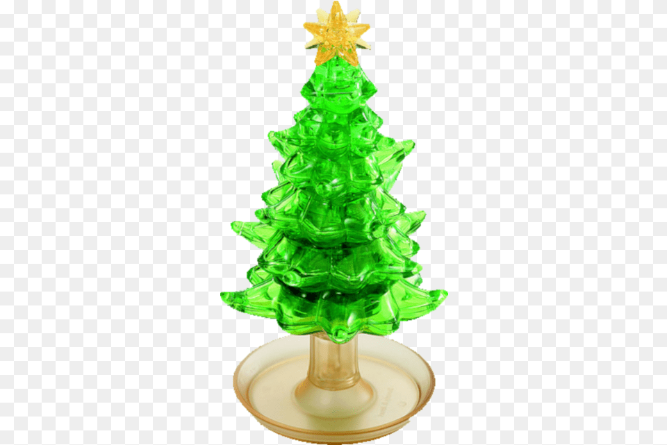 3d Crystal Puzzle Deluxe Crystal Puzzle Christmas Tree, Festival, Christmas Decorations, Accessories, Christmas Tree Png Image