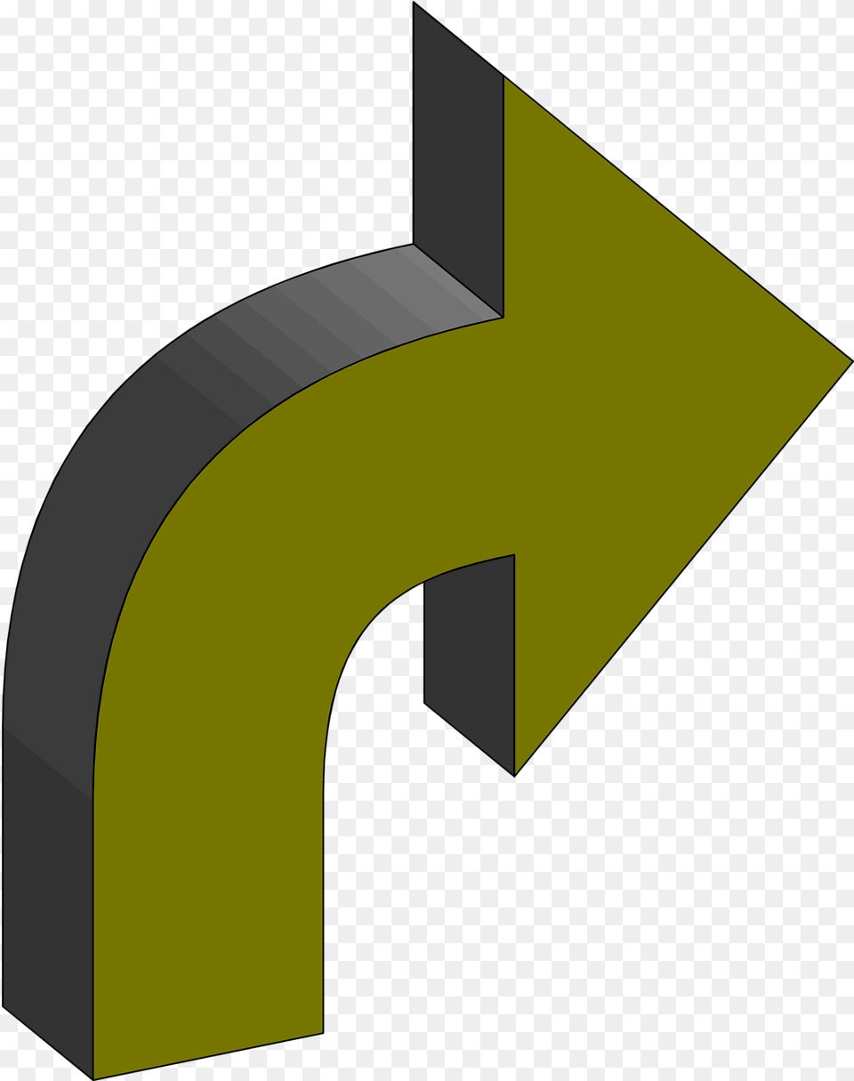 3d Curved Arrows Clip Art Clip Art, Symbol, Number, Text Png