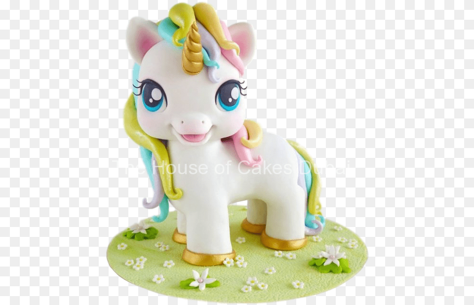 3d Cute Unicorn Cake, Figurine, Birthday Cake, Cream, Dessert Free Transparent Png