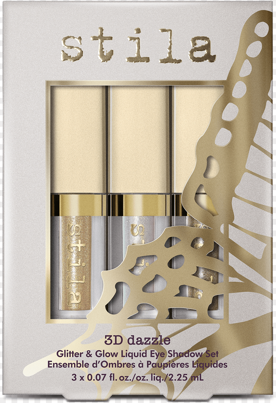 3d Dazzle Glitter Amp Glow Liquid Eyeshadow Set, Cosmetics, Lipstick Png Image