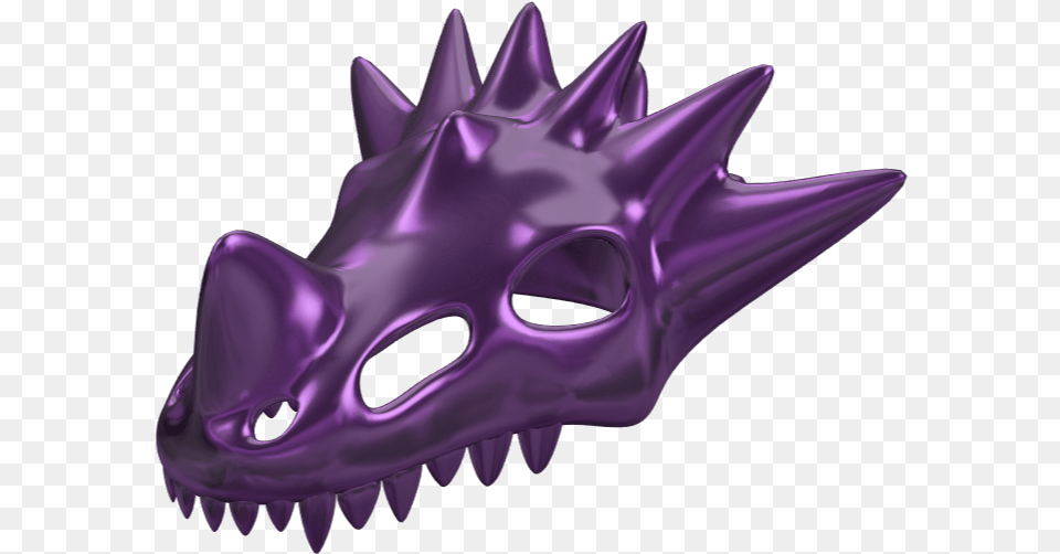 3d Design By Lewmanuel May 8 Skull, Purple Free Transparent Png