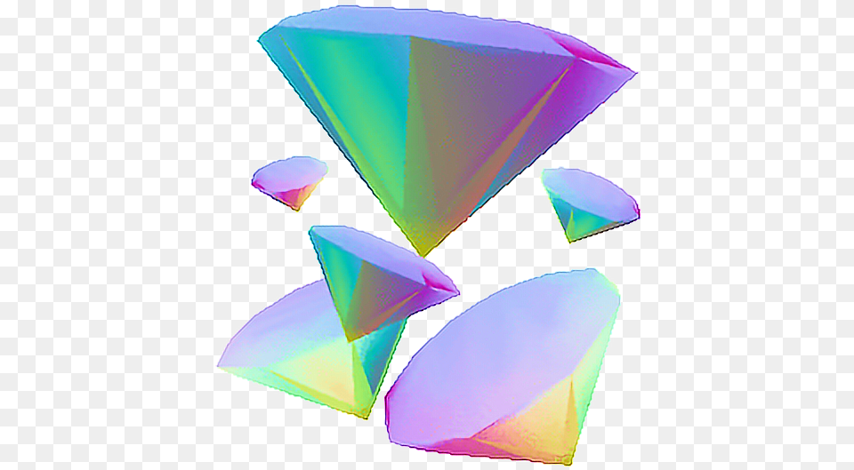 3d Diamantetercera Dimension Diamond Prisma Tumblr Seapunk, Accessories, Gemstone, Jewelry, Crystal Free Png Download