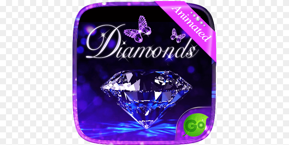 3d Diamonds Go Keyboard Animated Theme App Su Google Play Box, Accessories, Diamond, Gemstone, Jewelry Free Png Download