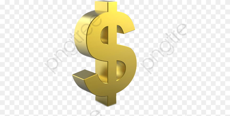 3d Dollar Sign, Number, Symbol, Text Png Image