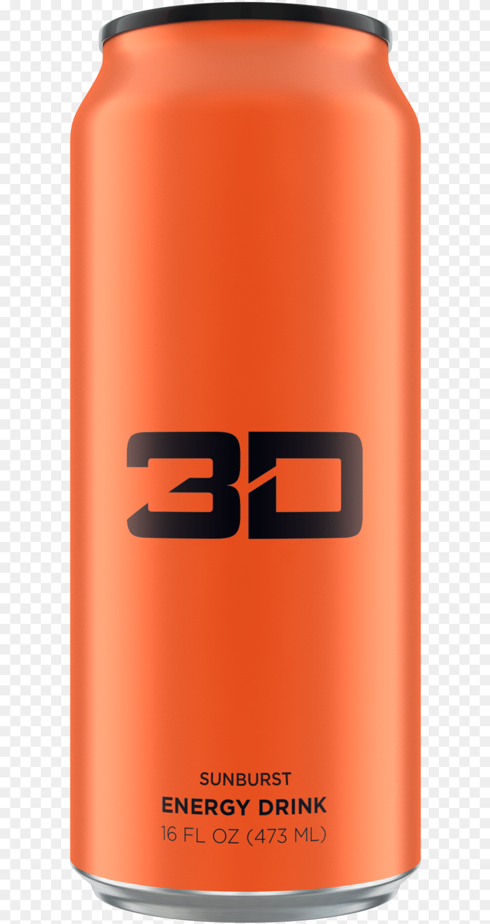 3d Energy Drink Orange, Can, Tin Free Png Download
