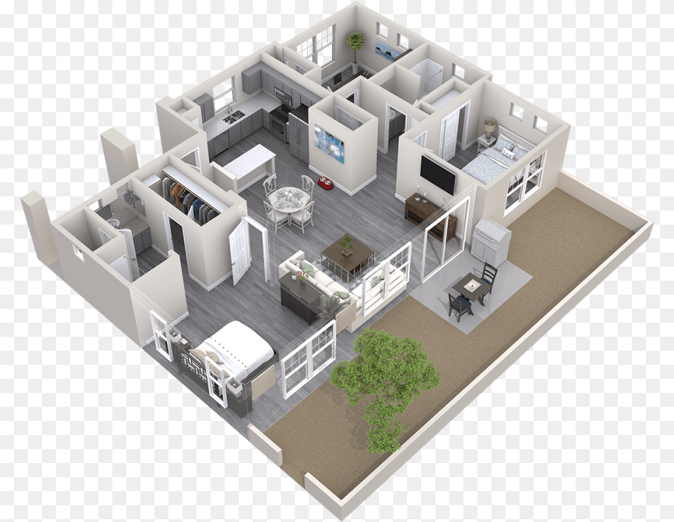 3d Floor Plan At Avilla Lehi Crossing In Mesa Arizona Floor Plan, Architecture, Building, Cad Diagram, Diagram Free Transparent Png