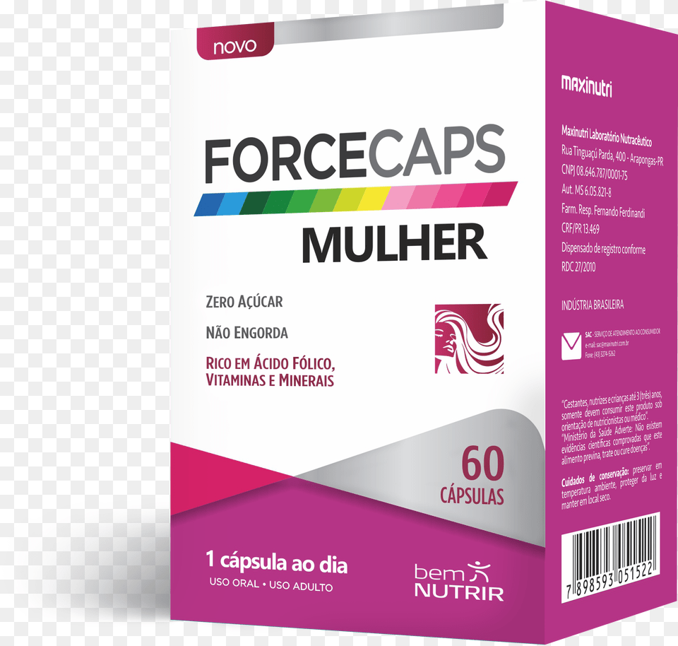 3d Forcecaps Mulher Accelera Block Bem Nutrir, Advertisement, Poster, Food, Seasoning Png