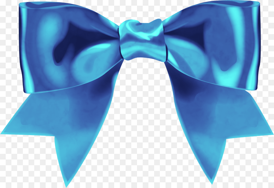3d Ribbon Blue Bow Ribbon, Accessories, Formal Wear, Tie, Bow Tie Free Png Download