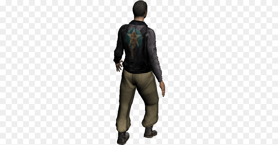 3d Game Character Pilot Game Character Back, Sleeve, Person, Pants, Long Sleeve Png