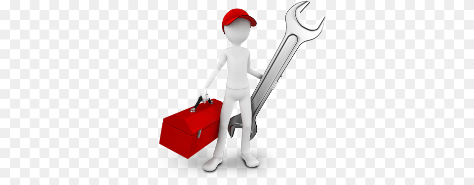 3d Garage Door Repair Man Resolving Issue, Baby, Person Png