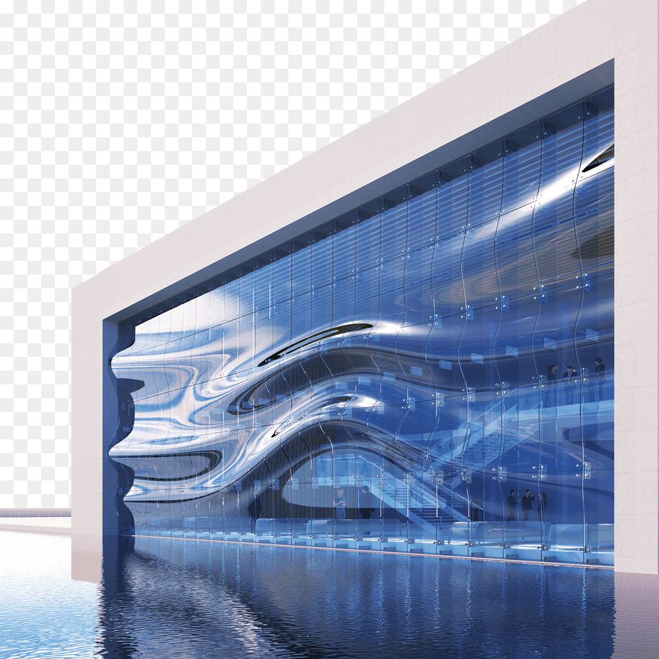 3d Glass Facade Jpg File Low Res Architecture, Building, Convention Center, Office Building, Person Free Png