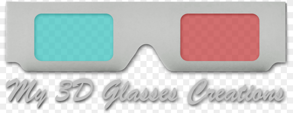 3d Glasses Illustration, Text Free Png