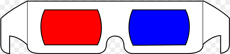3d Glasses Red Blue Transparent, Logo Free Png