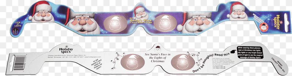 3d Glasses Santa, Body Part, Mouth, Person, Teeth Png Image