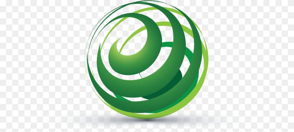 3d Globe Logo Design Green Globe, Sphere, Food Free Transparent Png