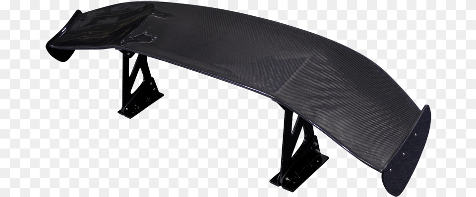 3d Gt Carbon Wing Carbon Fiber Gt Wing, Bumper, Transportation, Vehicle, Bench Free Transparent Png