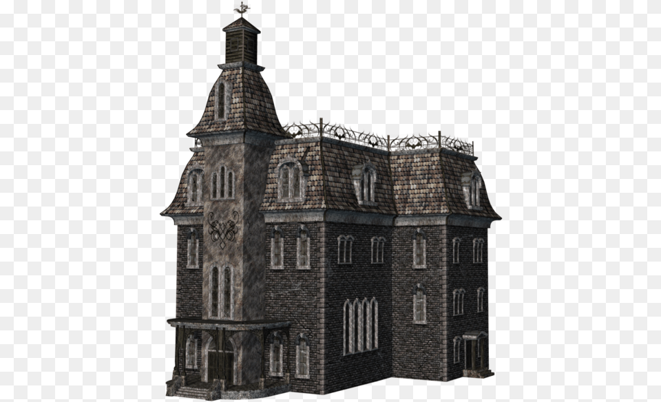 3d Haunted House, Architecture, Spire, Tower, Building Free Transparent Png