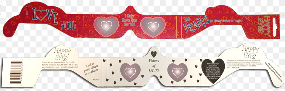 3d Heart Glasses, Cutlery, Spoon Free Png
