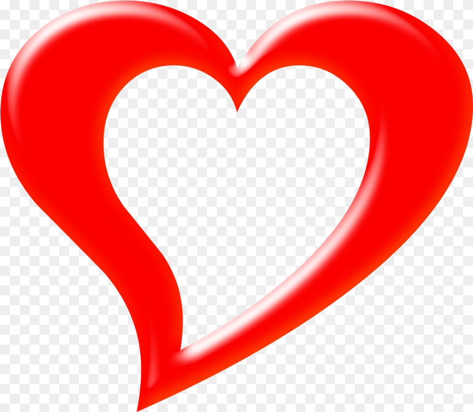 3d Heart Red Corazon Free Transparent Png