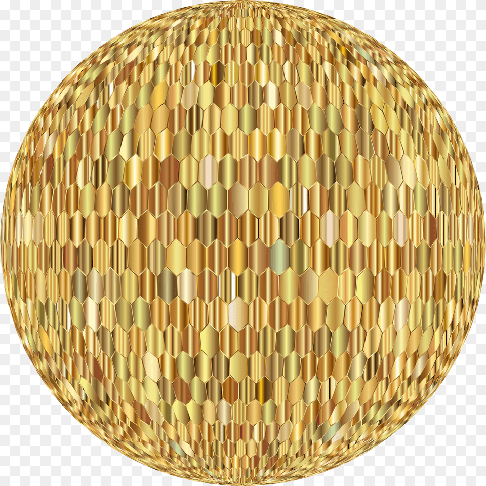 3d Hexagon Download Hexagonal Tiling, Sphere, Chandelier, Lamp, Gold Free Transparent Png