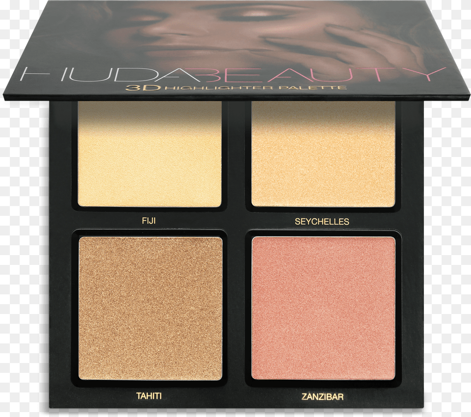 3d Highlighter Palette Golden Sands Golden Sands Palette Highlighter Huda Beauty Png Image