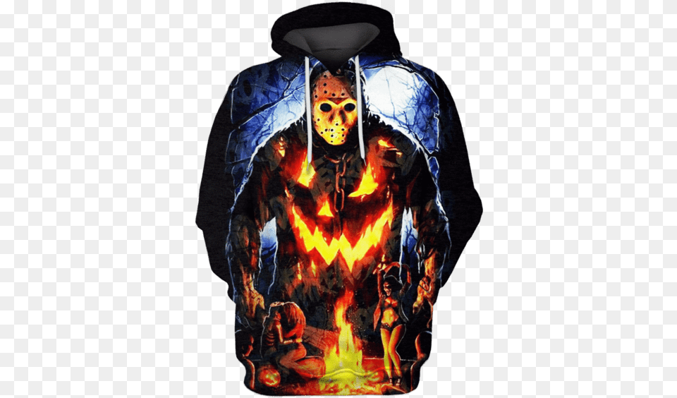 3d Jason Voorhees Friday The 13th Tshirt Smoking Elon Musk Hoodie, Knitwear, Clothing, Sweatshirt, Sweater Png