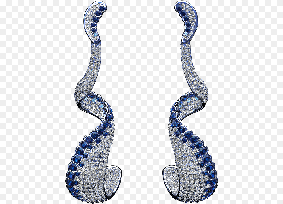 3d Jewelry Designs And Models By Hamedarab Earrings, Accessories, Diamond, Earring, Gemstone Free Png Download