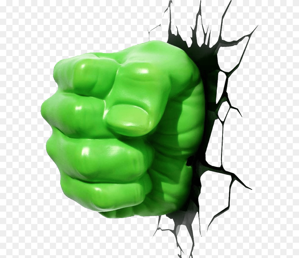 3d Light Fx Hulk Fist 3d Deco Light Hulk Fist, Body Part, Hand, Person Free Png Download