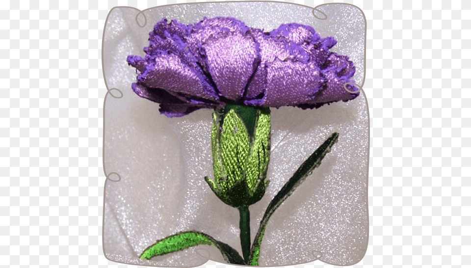 3d Lilac Carnation Machine Embroidery Design Pattern Buy Embroidery Design Flowers, Flower, Plant, Purple, Lavender Free Transparent Png