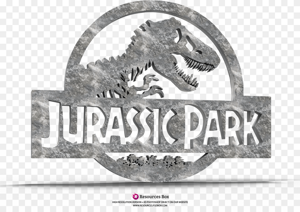 3d Logo Jurassic World, Cross, Symbol, Animal, Reptile Free Png Download
